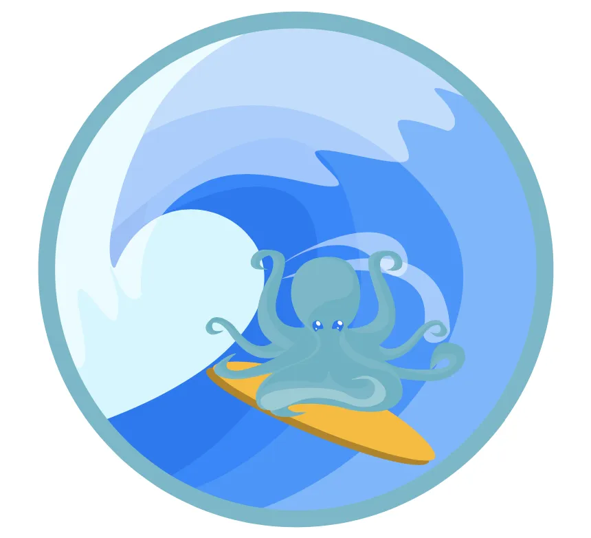 logo Zourit école de surf